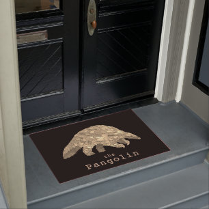 Pangolin Endangered Species Animal Rights Activism Doormat