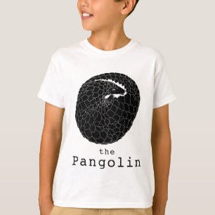 Pangolin Endangered Species Animal Wildlife Art T-Shirt