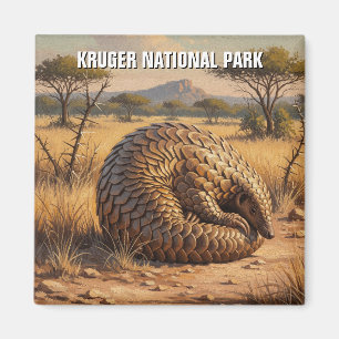Pangolin in Kruger National Park South Africa Magnet
