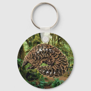 Pangolin Keychain