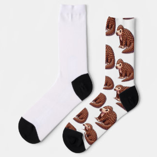 Pangolin Mascot Socks