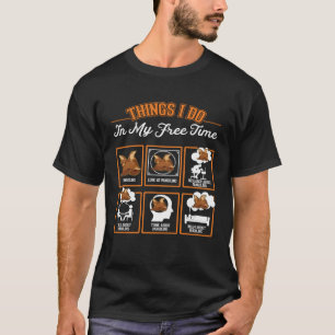Pangolin Things I do in my free time Pangolin T-Shirt