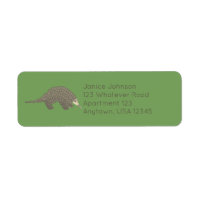 Pangolins Return Address Labels