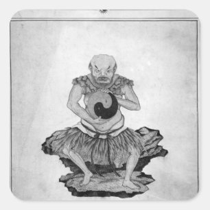 Pangu Square Sticker