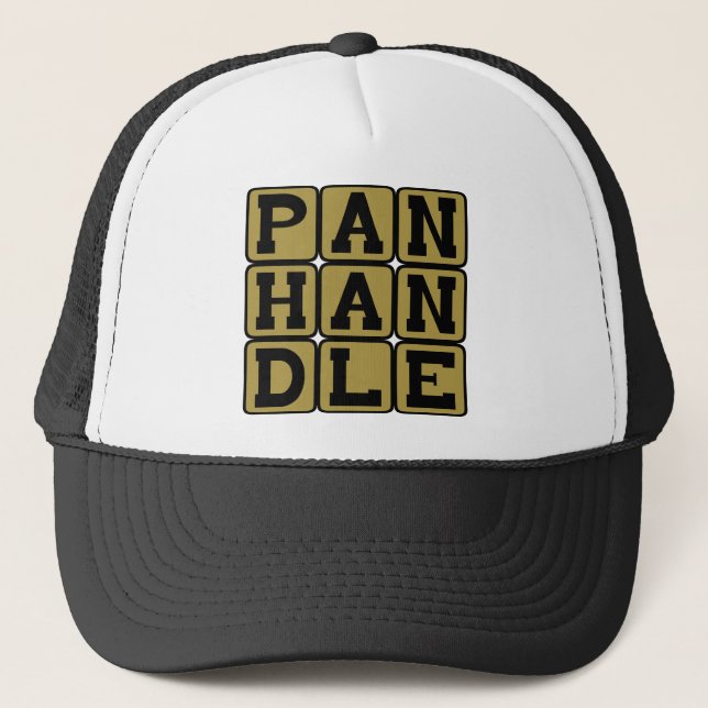 Panhandle, Oklahoma Nickname Trucker Hat (Front)