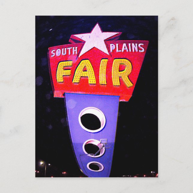 Panhandle South Plains Fair Postcard (Front)