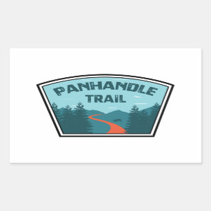 Panhandle Trail Rectangular Sticker