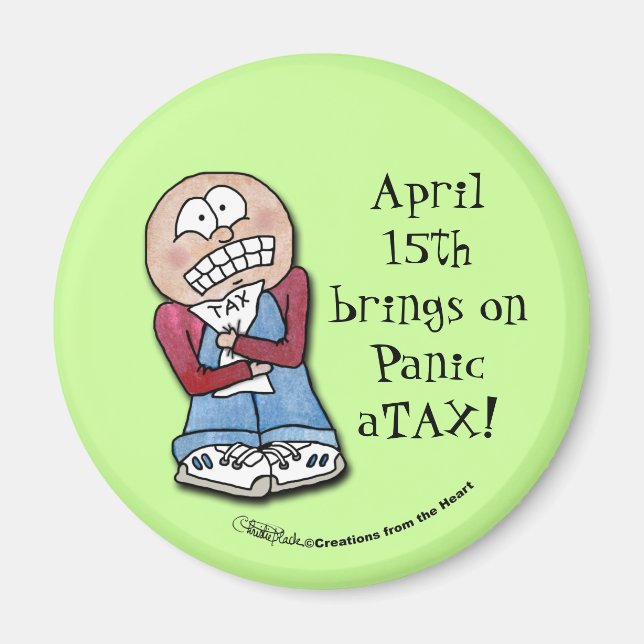 Panic aTAX! Magnet (Front)