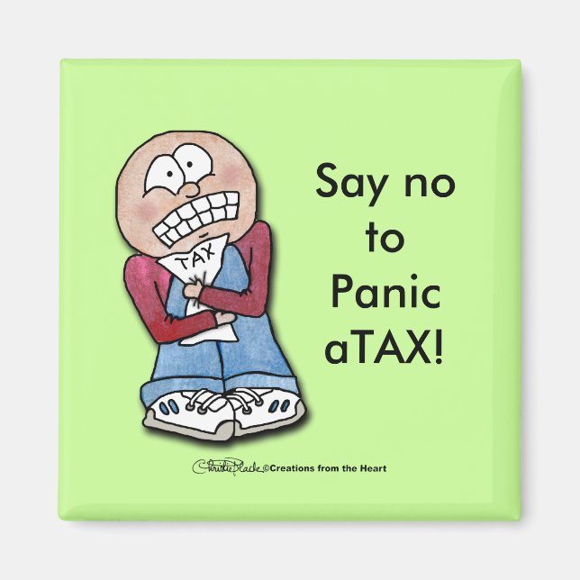 Panic aTAX! Magnet (Front)