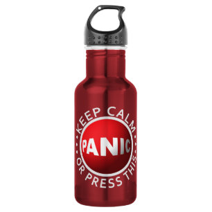 Panic Button 532 Ml Water Bottle