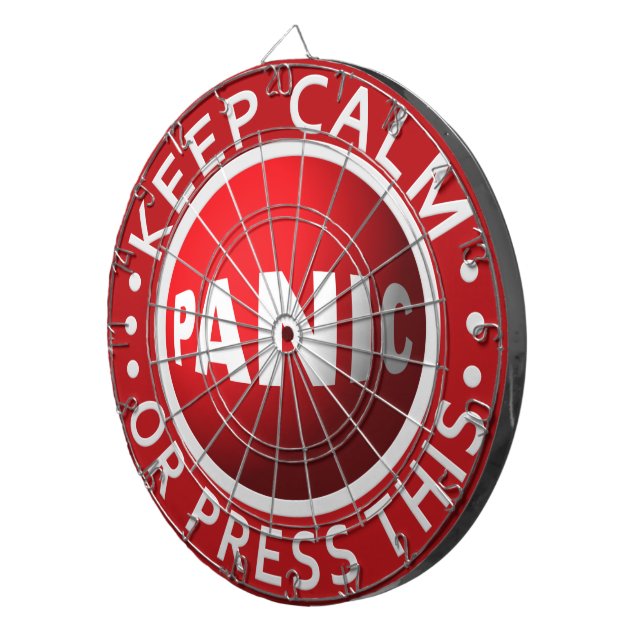 Panic Button dart board (Front Right)