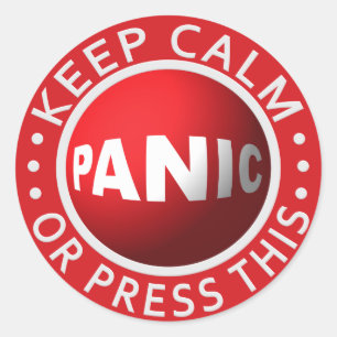Panic Button stickers