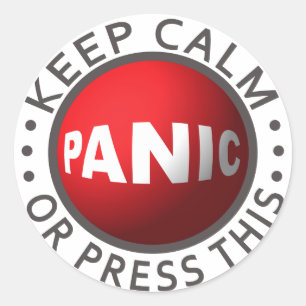 Panic Button stickers
