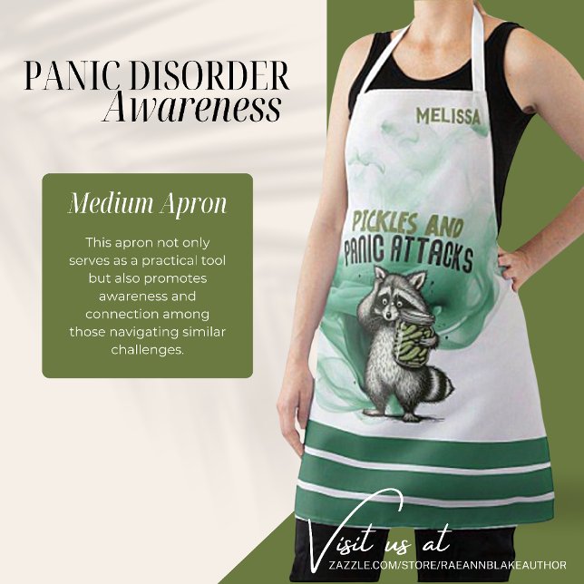 Panic Disorder Awareness Medium Apron (Creator Uploaded)