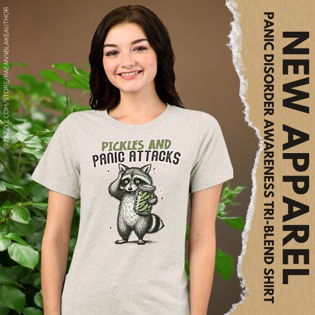 Panic Disorder Awareness Tri-Blend Shirt (Creator Uploaded)