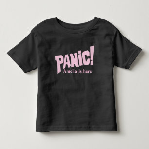 Panic named girls t-shirt