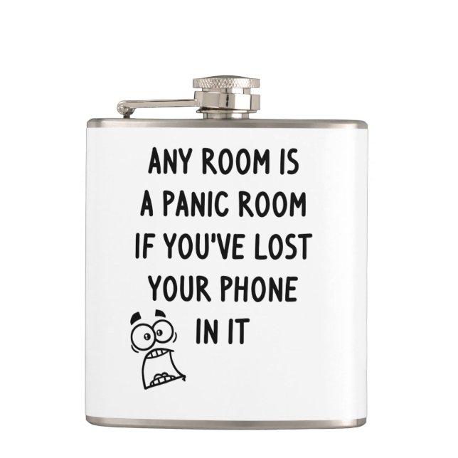 Panic Room Hip Flask (Front)
