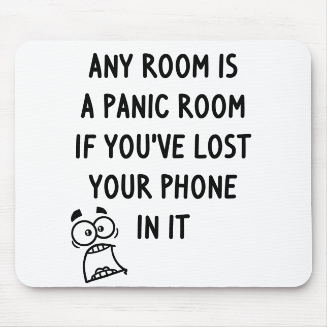 Panic Room Mouse Mat (Front)