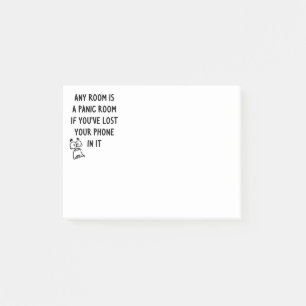 Panic Room Post-it Notes