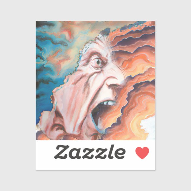 Panic Waves Oil Painting (Sheet)