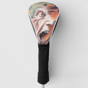 Panic Waves Oil Painting Golf Head Cover
