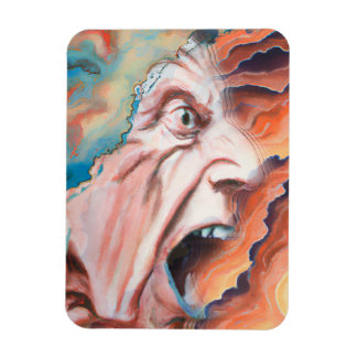 Panic Waves Oil Painting Magnet