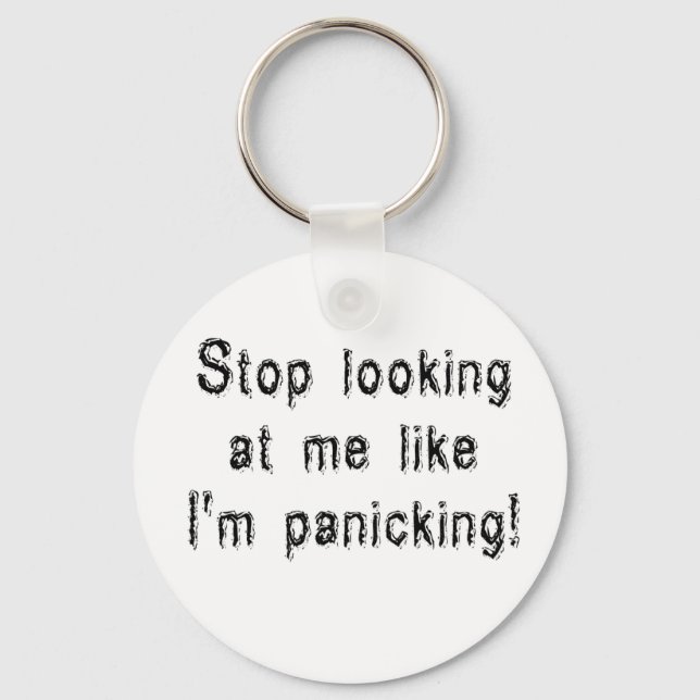 Panicking Key Ring (Front)
