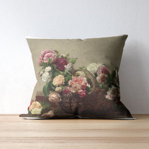 Panier de Roses – Henri Fantin-Latour Cushion