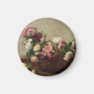 Panier de Roses – Henri Fantin-Latour Magnet