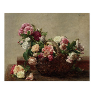 Panier de Roses – Henri Fantin-Latour Poster