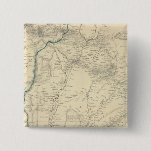 Panjab, Afghanistan, Kashmeer, Sinde 15 Cm Square Badge