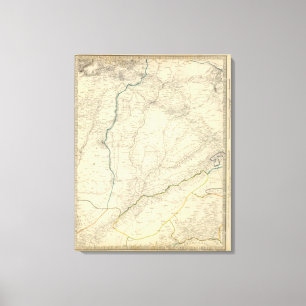 Panjab, Afghanistan, Kashmeer, Sinde Canvas Print