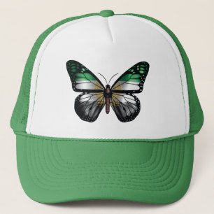Panjshir butterfly monarch flag trucker hat