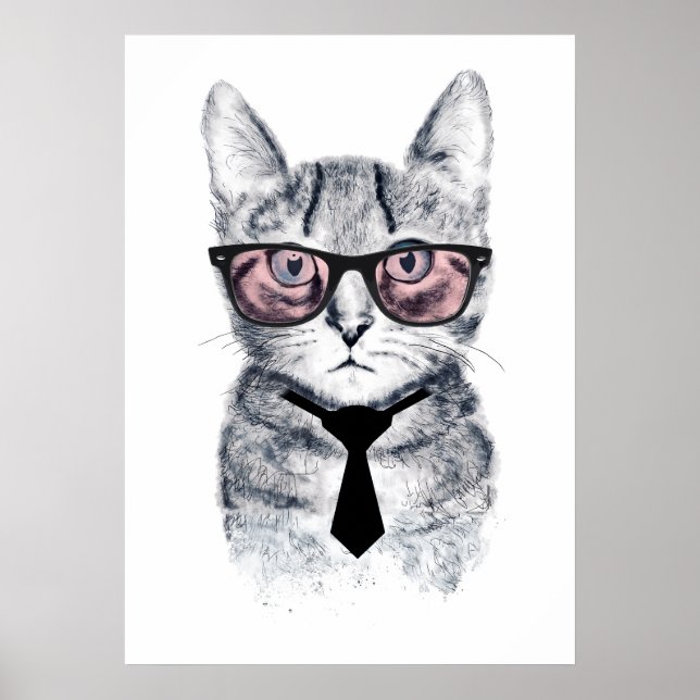 Panka’s Smart Cat Poster (Front)
