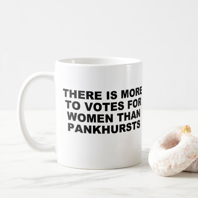 Pankhurst Mug (With Donut)