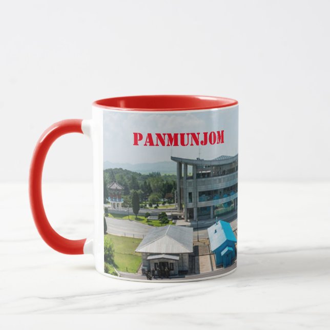 Panmunjom Korea Picture Mug (Left)