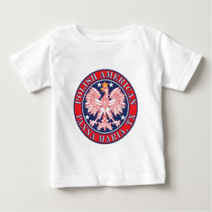 Panna Maria Texas Polish American Eagle Baby T-Shirt