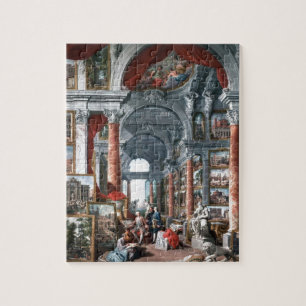 Pannini - Gallery of Views of Modern Rome Jigsaw Puzzle