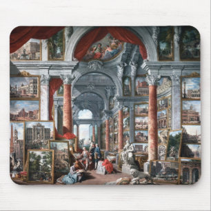 Pannini - Gallery of Views of Modern Rome Mouse Mat