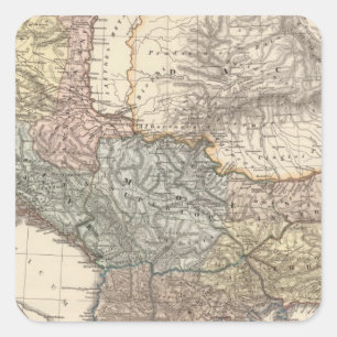 Pannonia, Illyricum, Dacia, Moesia Square Sticker