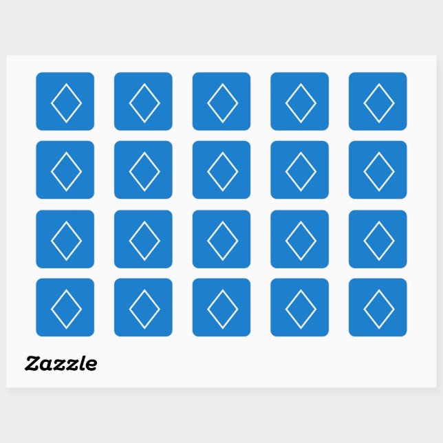 Panonceau de type M11b1 | Covoiturage Square Sticker (Sheet)