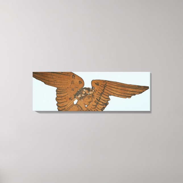 Panoply - The Greek goddess Nike close-up Canvas Print (Front)