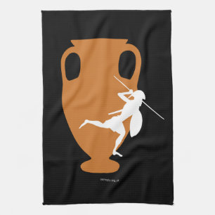 Panoply Vase Animation Project logo Tea Towel