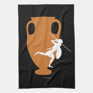 Panoply Vase Animation Project logo Tea Towel