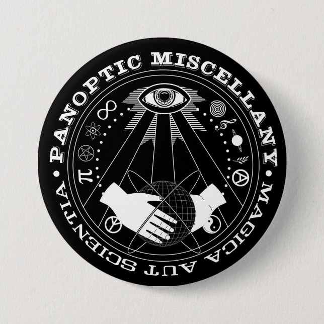 Panoptic Miscellany Large Button (Front)