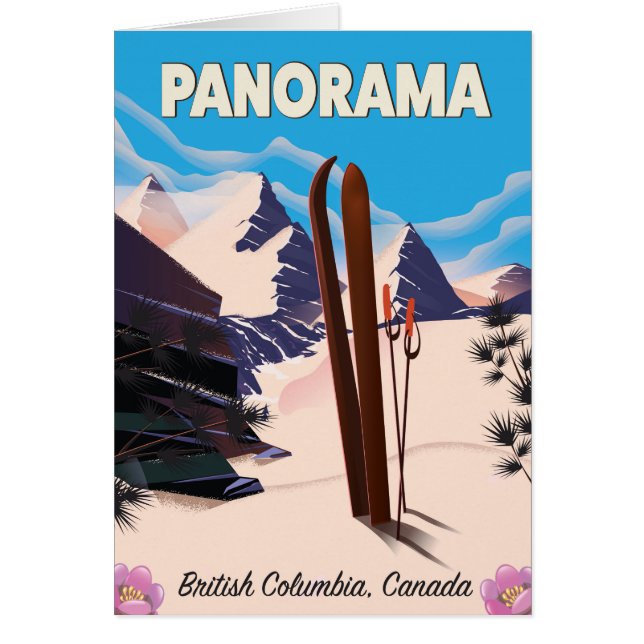 Panorama Canada travel poster (Front)