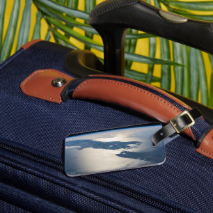 Panorama From Space Highlighting Cook Strait Luggage Tag