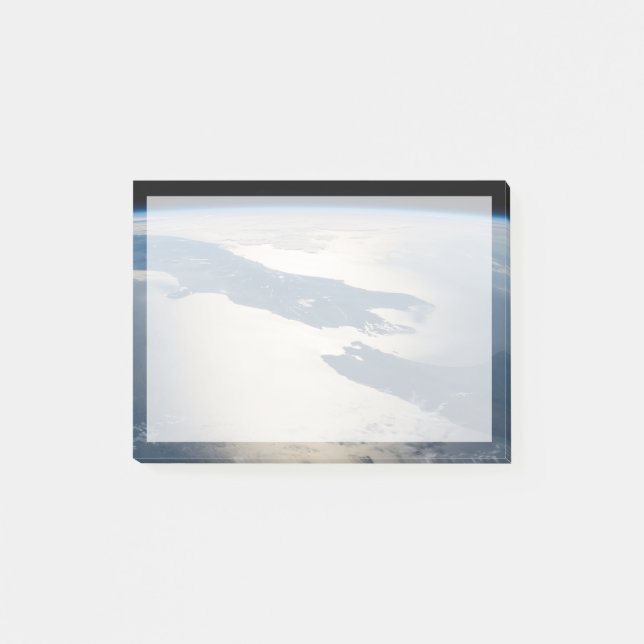 Panorama From Space Highlighting Cook Strait Post-it Notes (Front)