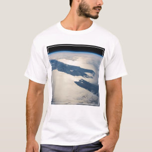 Panorama From Space Highlighting Cook Strait T-Shirt