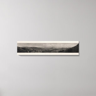 Panorama from Twin Peaks Canvas Print